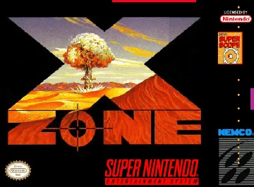 X Zone (Japan, USA) box cover front